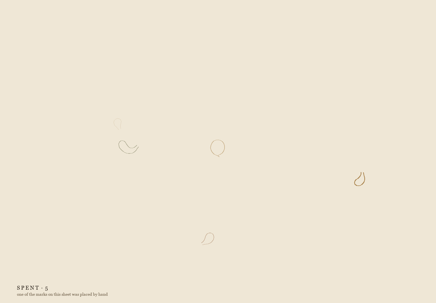 loops on an empty sheet